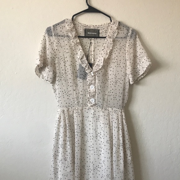 Reformation Dresses & Skirts - Reformation dress with star print